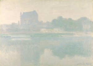 La chiesa di Vernon, Brouillard, 1894 da Claude Monet